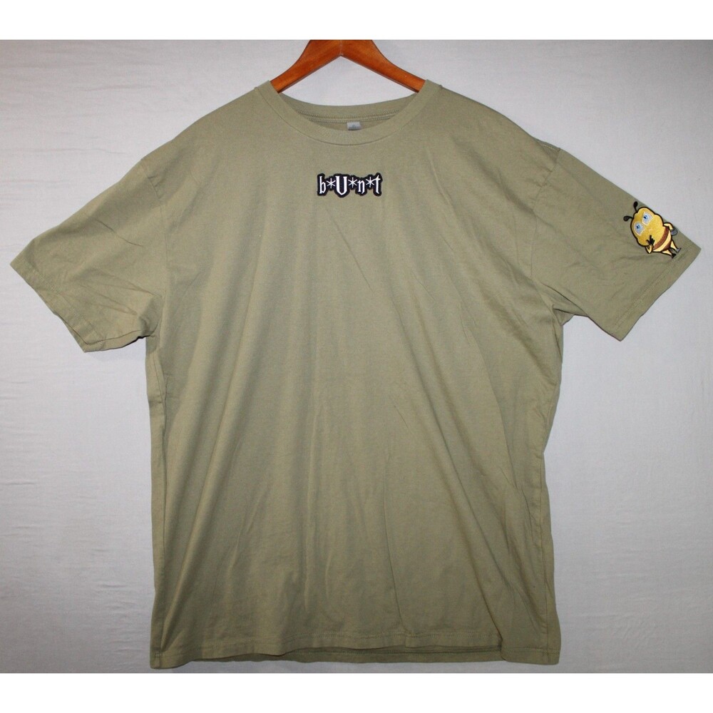 Be You, Not Them Shirt XXL 2XL Light Green B.U.N.T. Bee Embroidery On Sleeve